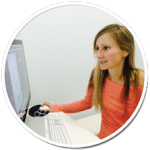 Lori Wemple, one of our Logoworks Designers