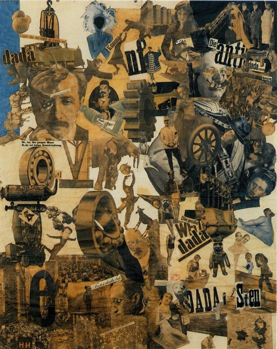 Cut with the Kitchen Knife through the Last Weimar Beer-Belly Cultural Epoch in Germany (Schnitt mit dem Küchenmesser durch die letzte Weimarer Bierbauchkulturepoche Deutschlands). 1919-1920 Photomontage and collage with watercolor, 44 7/8 x 35 7/16 (114 x 90 cm)