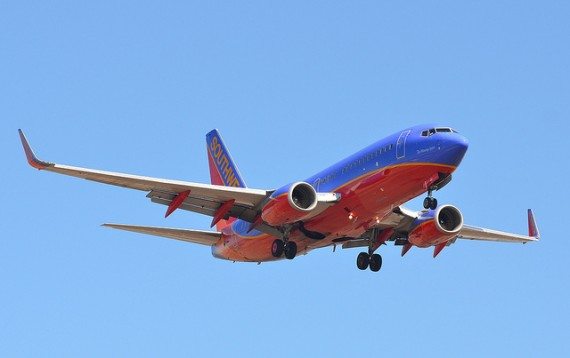 This is a Southwest Airlines plane. Notice the differences?